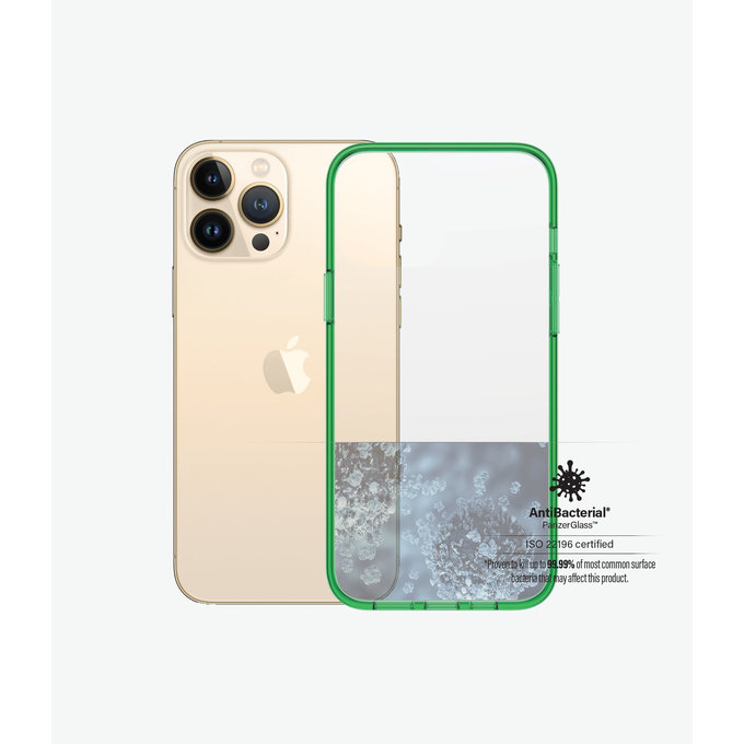 PanzerGlass - Ovitek ClearCaseColor AB za iPhone 13 Pro Max, limeta