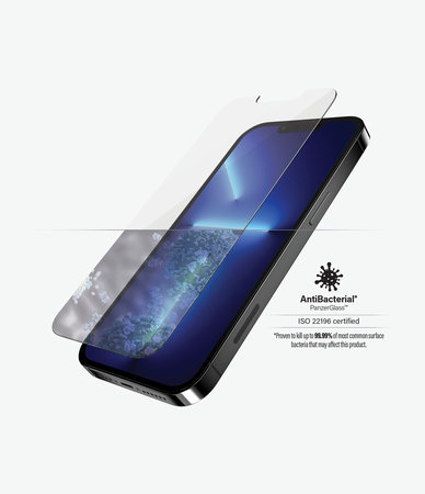PanzerGlass - Tempered Glass Standard Fit AB za iPhone 13 Pro Max & 14 Plus, prozirno