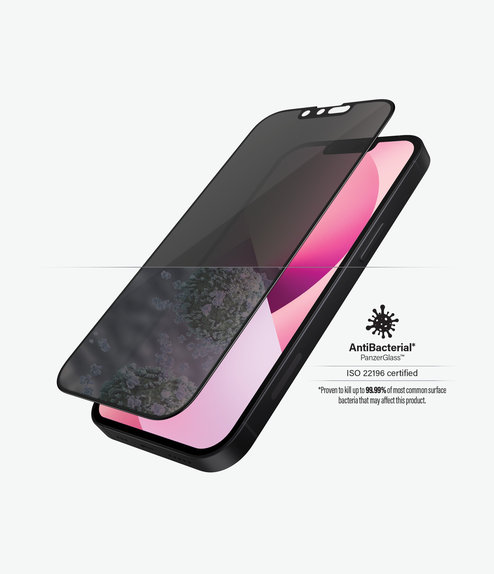 PanzerGlass - Tempered Glass Case Friendly Privacy AB za iPhone 13 mini, crna