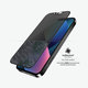 PanzerGlass - Kaljeno Staklo Case Friendly Privacy AB za iPhone 13, 13 Pro, 14 i 16e, crna
