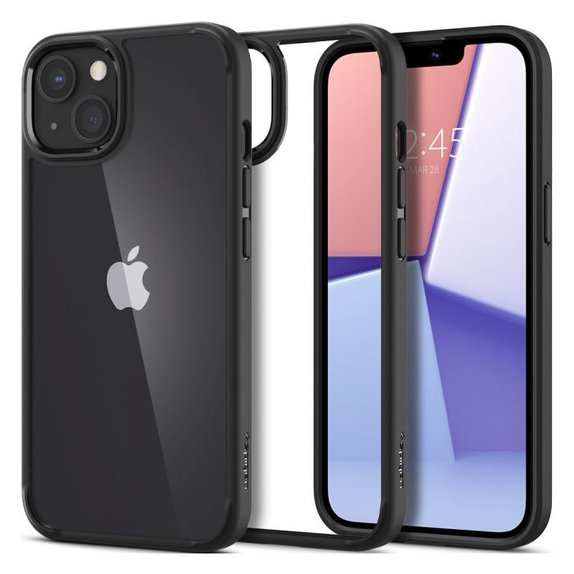 Spigen - Maska Ultra Hybrid za iPhone 13 mini, crna