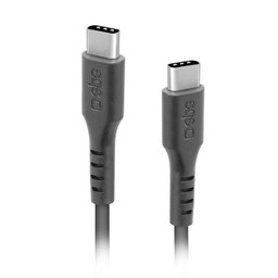 SBS - USB-C / USB-C Kabel (3m), črn