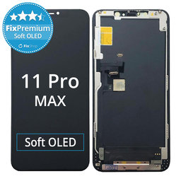 Apple iPhone 11 Pro Max - LCD zaslon + zaslon osjetljiv na dodir + okvir Soft OLED FixPremium
