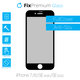 FixPremium Privacy Anti-Spy Glass - Kaljeno staklo za iPhone 7, 8, SE 2020 & SE 2022