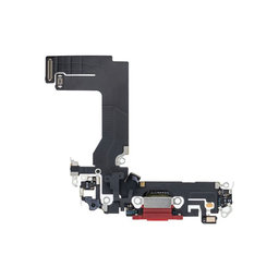 Apple iPhone 13 Mini - Konektor za punjenje + savitljivi kabel (crveni)