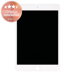 Apple iPad Mini 4 - LCD zaslon + zaslon osjetljiv na dodir (bijeli) Originalno obnovljeno