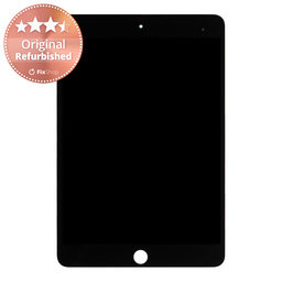Apple iPad Mini 5 - LCD zaslon + zaslon osjetljiv na dodir (crni) Originalni obnovljeni