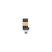 Apple iPad Pro 11.0 (3. generacija, 4. generacija), 12.9 (5. generacija) - Konektor za punjenje + fleksibilni kabel (crni)