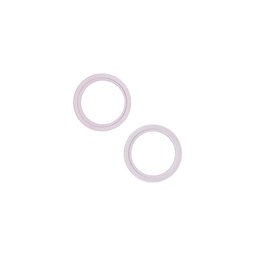 Apple iPhone 13, 13 Mini - Okvir stražnje leće kamere (roza) - 2 kom