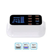 Asometech Model E - USB stanica za punjenje s USB 3.0 & USB-C