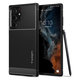 Spigen - Maska Rugged Armor za Samsung Galaxy S22 Ultra, mat crna