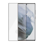 PanzerGlass - Tempered Glass Case Friendly AB za Samsung Galaxy S22 Ultra, kompenzacija otisaka prstiju, crna