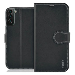 Fonex - Ovitek Book Identity za Samsung Galaxy S22+, črna
