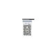 Samsung Galaxy S22 Ultra S908B - SIM ladica (Graphite) - GH98-47138E Genuine Service Pack