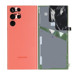 Samsung Galaxy S22 Ultra S908B - Poklopac baterije (crveni) - GH82-27457H Originalni servisni paket