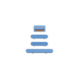 Apple iPhone 13, 13 Mini - Bočni gumbi (plavi)