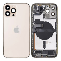 Apple iPhone 13 Pro Max - Stražnje Maska s malim dijelovima (zlato)