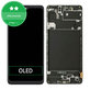 Samsung Galaxy A71 A715F - LCD zaslon + zaslon osjetljiv na dodir + okvir OLED Aftermarket (ploča male veličine)