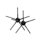 Xiaomi Roborock S4, S5 Max, S6, S6 MaxV, S6 Pure, S7, S7+, S7 MaxV, S7 Pro Ultra, Q7 Max, Q7 Max+, T7S Plus, E4, E5, T4, T6, Xiaowa E3 - Bočna četka (crna) ) - 2 kom