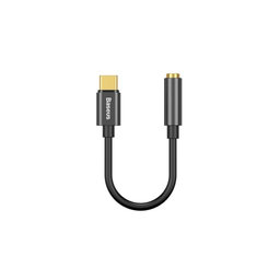 Baseus - Adapter USB-C / 3,5 mm Jack, crni
