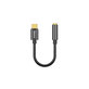 Baseus - Adapter USB-C / 3,5 mm Jack, crni