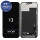 Zaslon In-Cell FHD za iPhone 13, Dodirni ekran s okvirom, FixPremium
