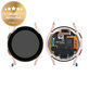 Samsung Galaxy Watch 4 40 mm R865 - LCD zaslon + zaslon osjetljiv na dodir + okvir (ružičasto zlato) - GH97-26411D Genuine Service Pack