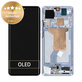 Xiaomi 12, 12X - LCD zaslon + zaslon osjetljiv na dodir + okvir (plavi) - 5600040L3A00 Originalni servisni paket