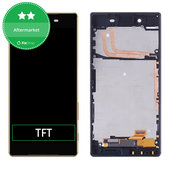 Sony Xperia Z5 E6653 - LCD zaslon + zaslon osjetljiv na dodir + okvir (Black) TFT