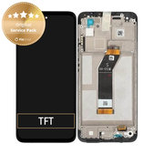 Xiaomi Redmi 10 (2022) 21121119SG 22011119UY - LCD zaslon + zaslon osjetljiv na dodir + okvir (Carbon Gray) - 560001K19S00 Originalni servisni paket