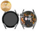 Huawei Watch GT 3 JPT-B19 46 mm - LCD zaslon + zaslon osjetljiv na dodir + okvir (srebrni) - 02354QMS Genuine Service Pack