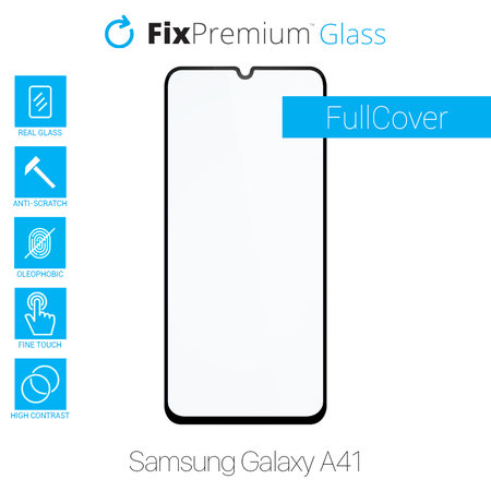 FixPremium FullCover Glass - Kaljeno staklo za Samsung Galaxy A41
