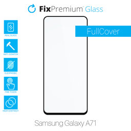 FixPremium FullCover Glass - Kaljeno staklo za Samsung Galaxy A71