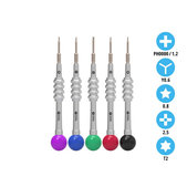 2UUL Scroo - Set odvijača Lollipop 5u1 (nova verzija)