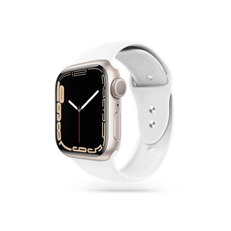 Tech-Protect - Iconband pašček za Apple Watch 4, 5, 6, 7, SE (38, 40, 41mm), bel