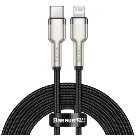 Baseus - Lightning / USB-C kabel (2m), crni