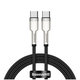 Baseus - USB-C / USB-C kabel (1m), crni