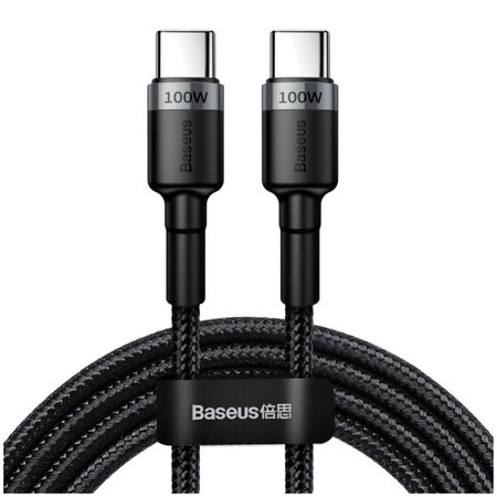 Baseus - USB-C / USB-C kabel (2m), crni