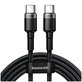 Baseus - USB-C / USB-C kabel (2m), crni