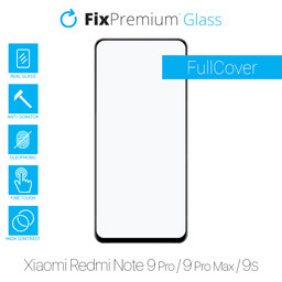 FixPremium FullCover Glass - Kaljeno staklo za Xiaomi Redmi Note 9 Pro, 9 Pro Max & 9S