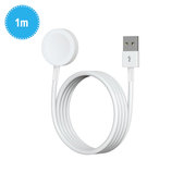 Magnetic charging kabel for Apple Watch, USB-A, 1 m, plastika, bulk