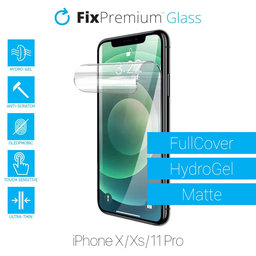 FixPremium HydroGel Matte - Zaštita zaslona za iPhone X, XS i 11 Pro