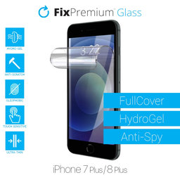 FixPremium HydroGel Anti-Spy - Zaštita zaslona iPhone 7 Plus & 8 Plus