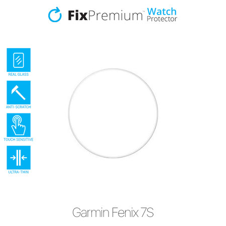 FixPremium Watch Protector - Kaljeno staklo za Garmin Fenix 7S