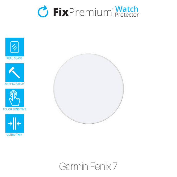 FixPremium Watch Protector - Kaljeno staklo za Garmin Fenix 7