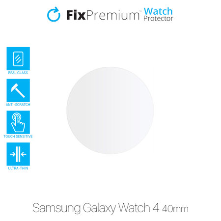 FixPremium Watch Protector - Kaljeno staklo za Samsung Galaxy Watch 4 40 mm
