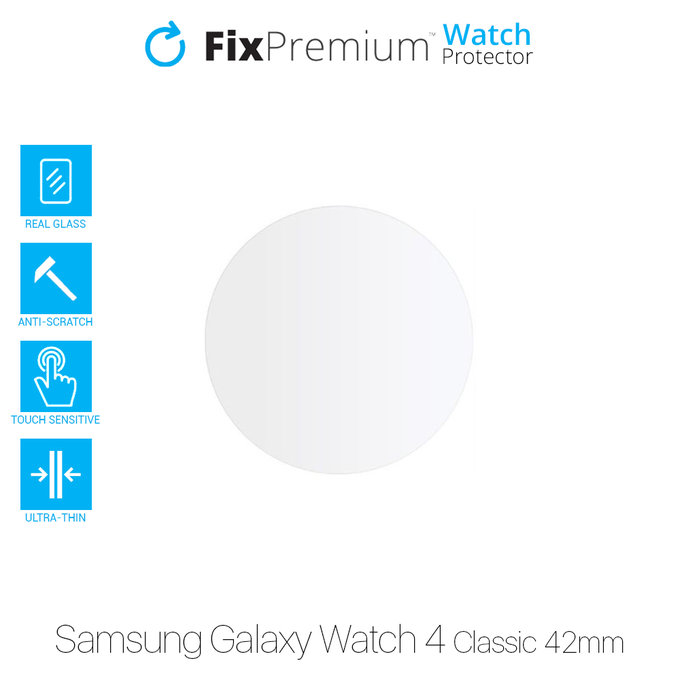 FixPremium Watch Protector - Kaljeno staklo za Samsung Galaxy Watch 4 Classic 42mm
