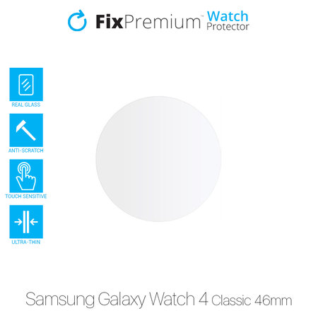 FixPremium Watch Protector - Kaljeno staklo za Samsung Galaxy Watch 4 Classic 46 mm