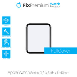 FixPremium Watch Protector - Pleksiglas za Apple Watch 4, 5, 6, SE (1. gen) & SE (2. gen) (40 mm)