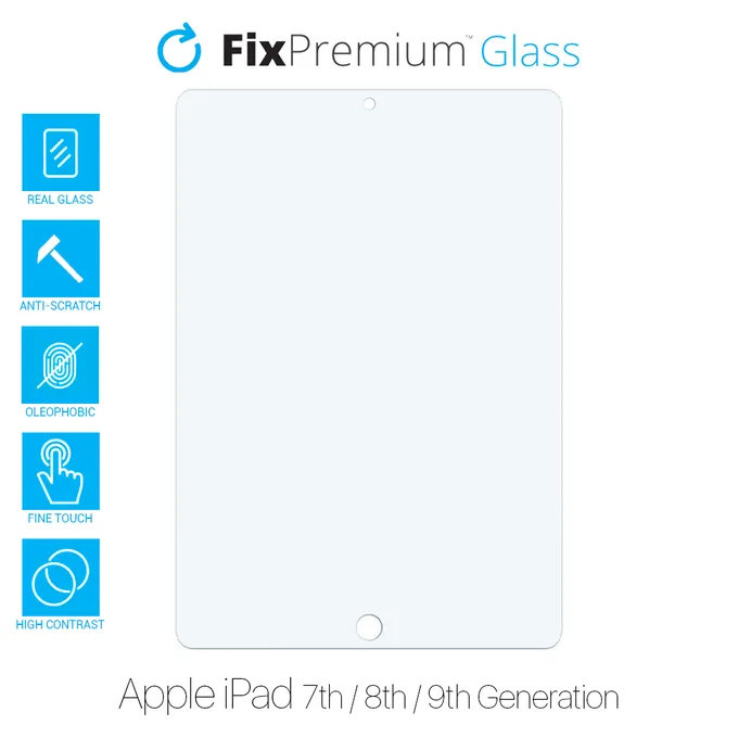 FixPremium Glass - Kaljeno staklo za Apple iPad 10.2